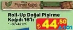 ROLL-UP DOĞAL PİŞİRME KAĞIDI 16'LI fiyat ve kampanya bilgisi